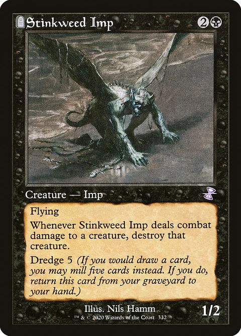 Stinkweed Imp (Retro Frame)