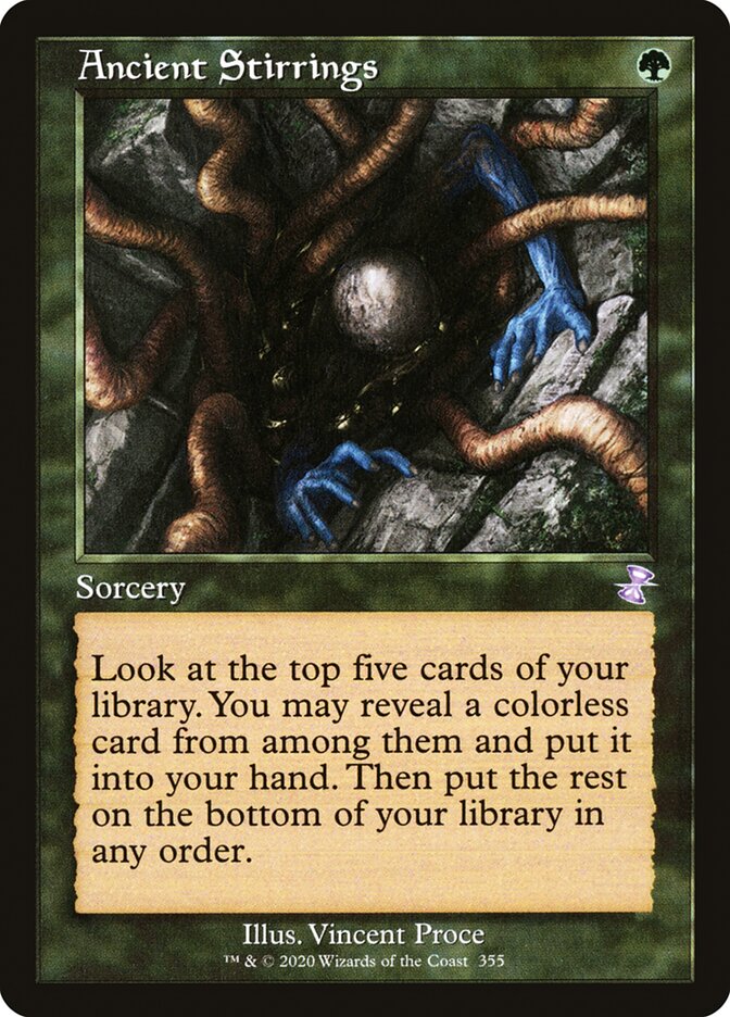Ancient Stirrings (Retro Frame)
