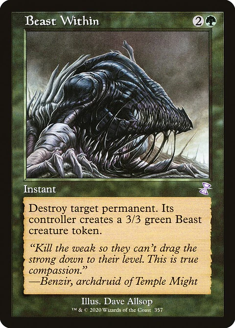 Beast Within (Retro Frame)