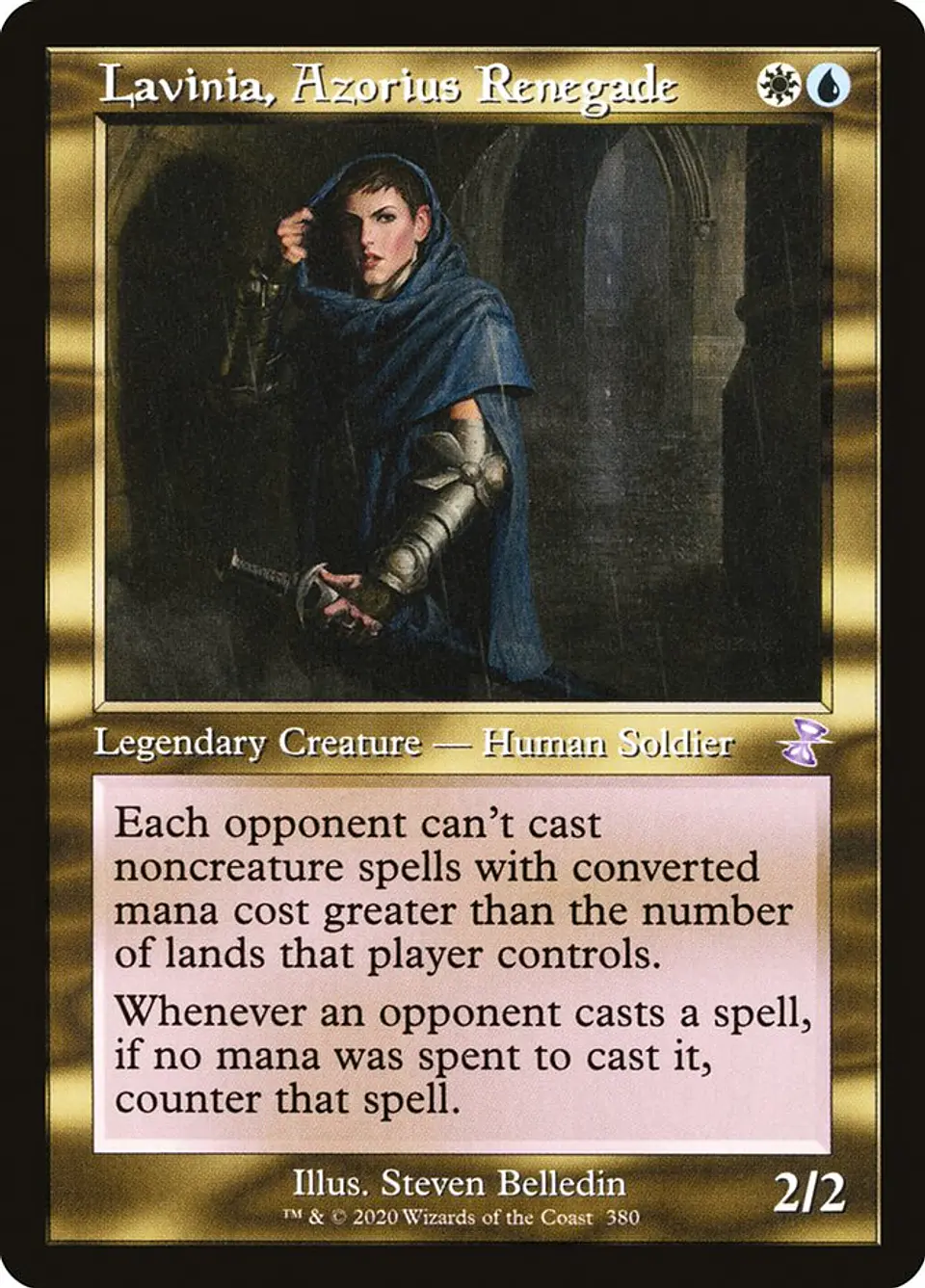 Lavinia, Azorius Renegade (Retro Frame) 1