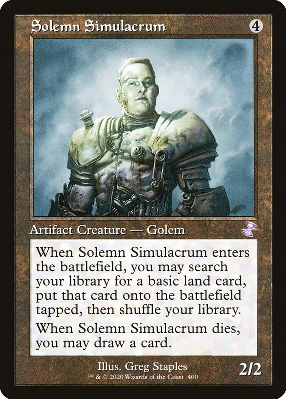 Solemn Simulacrum (Retro Frame) 1