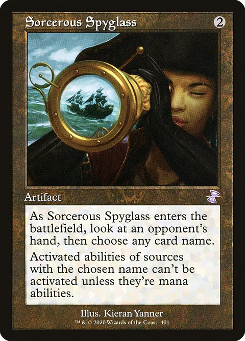 Sorcerous Spyglass (Retro Frame)
