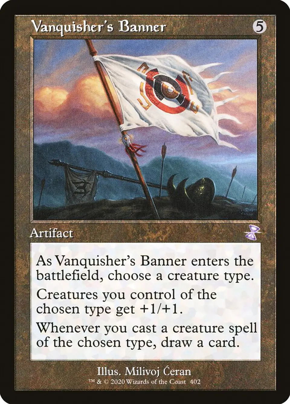 Vanquisher's Banner (Retro Frame) 1