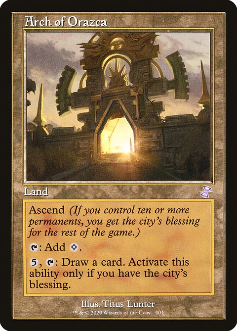 Arch of Orazca (Retro Frame)