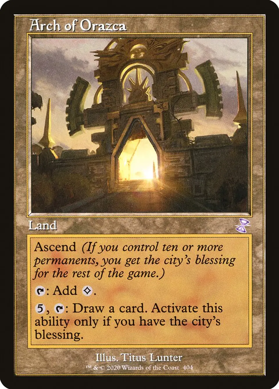 Arch of Orazca (Retro Frame) 1