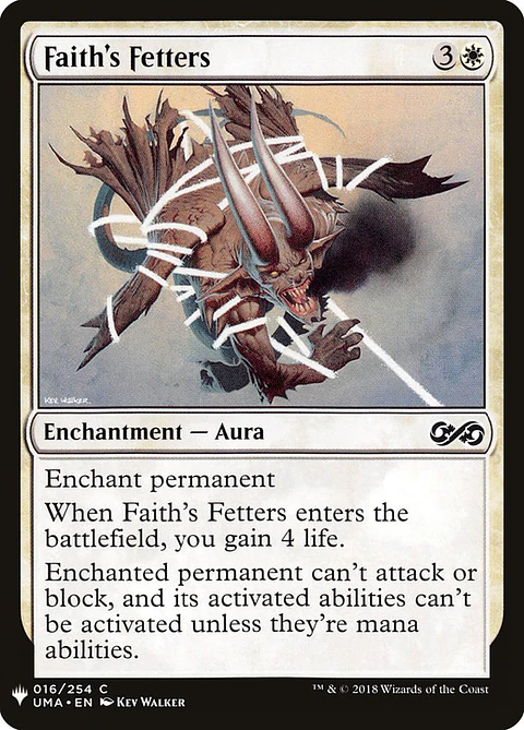 Faith's Fetters (The List)