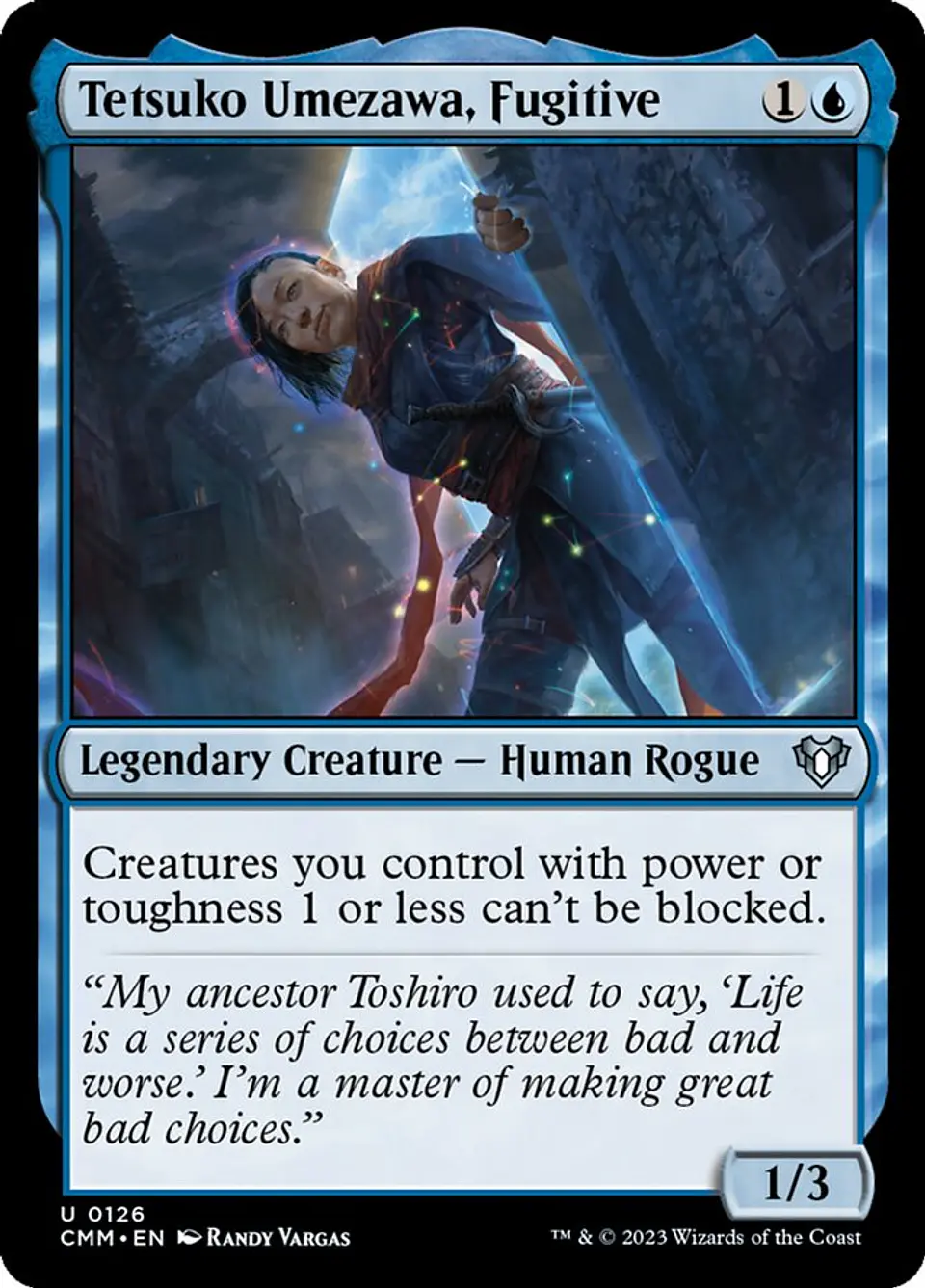 Tetsuko Umezawa, Fugitive 1