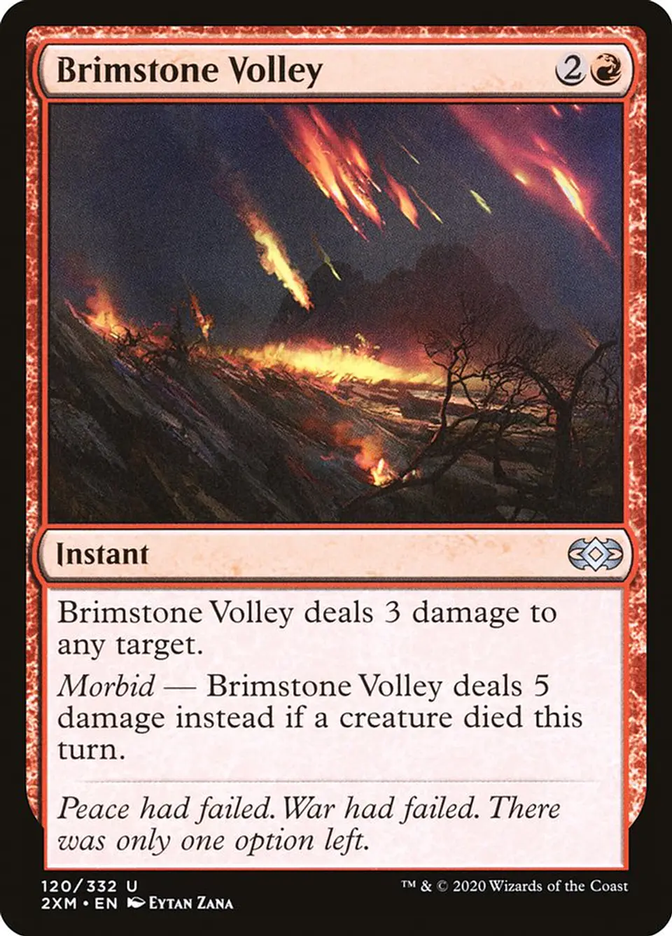 Brimstone Volley 1