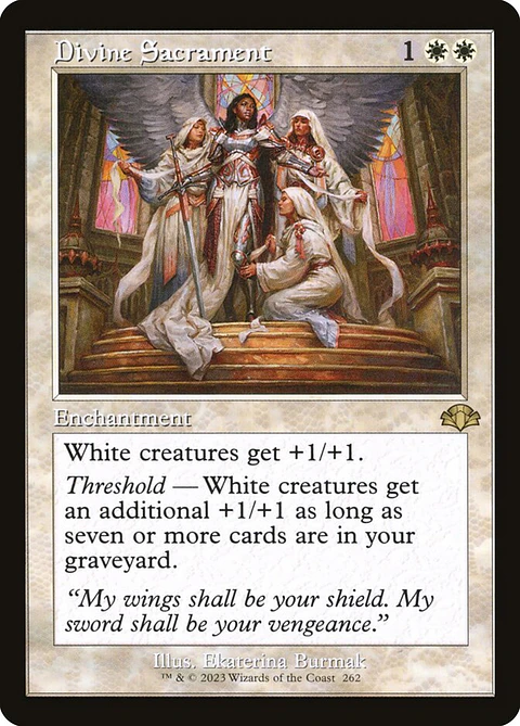Divine Sacrament (Retro Frame)
