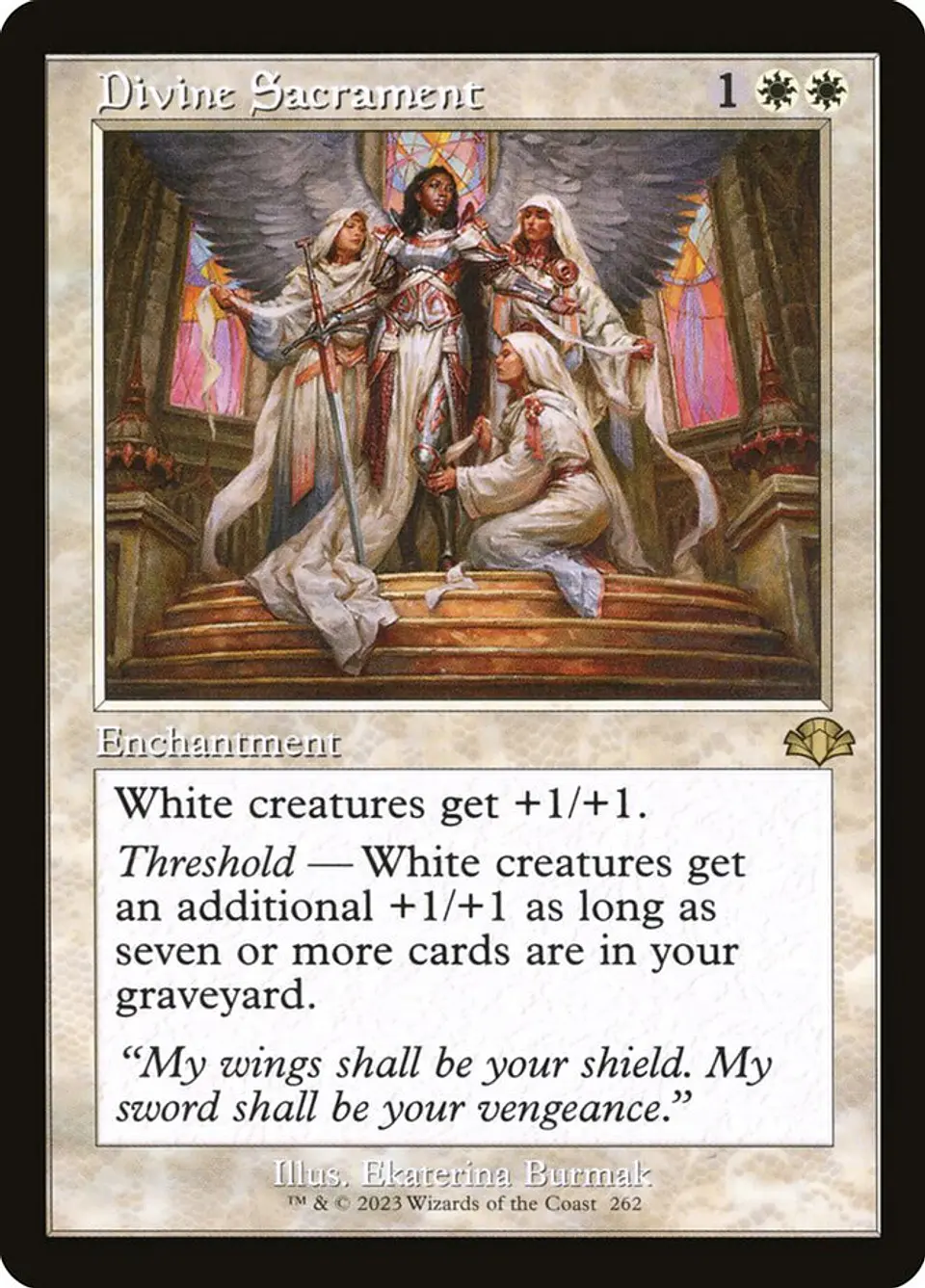 Divine Sacrament (Retro Frame) 1