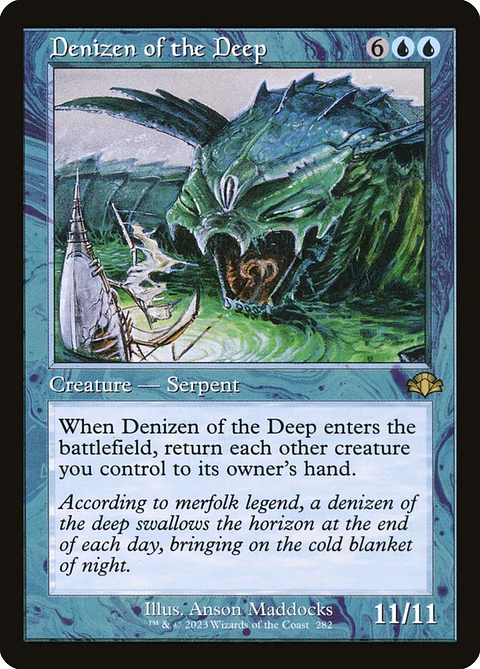 Denizen of the Deep (Retro Frame)
