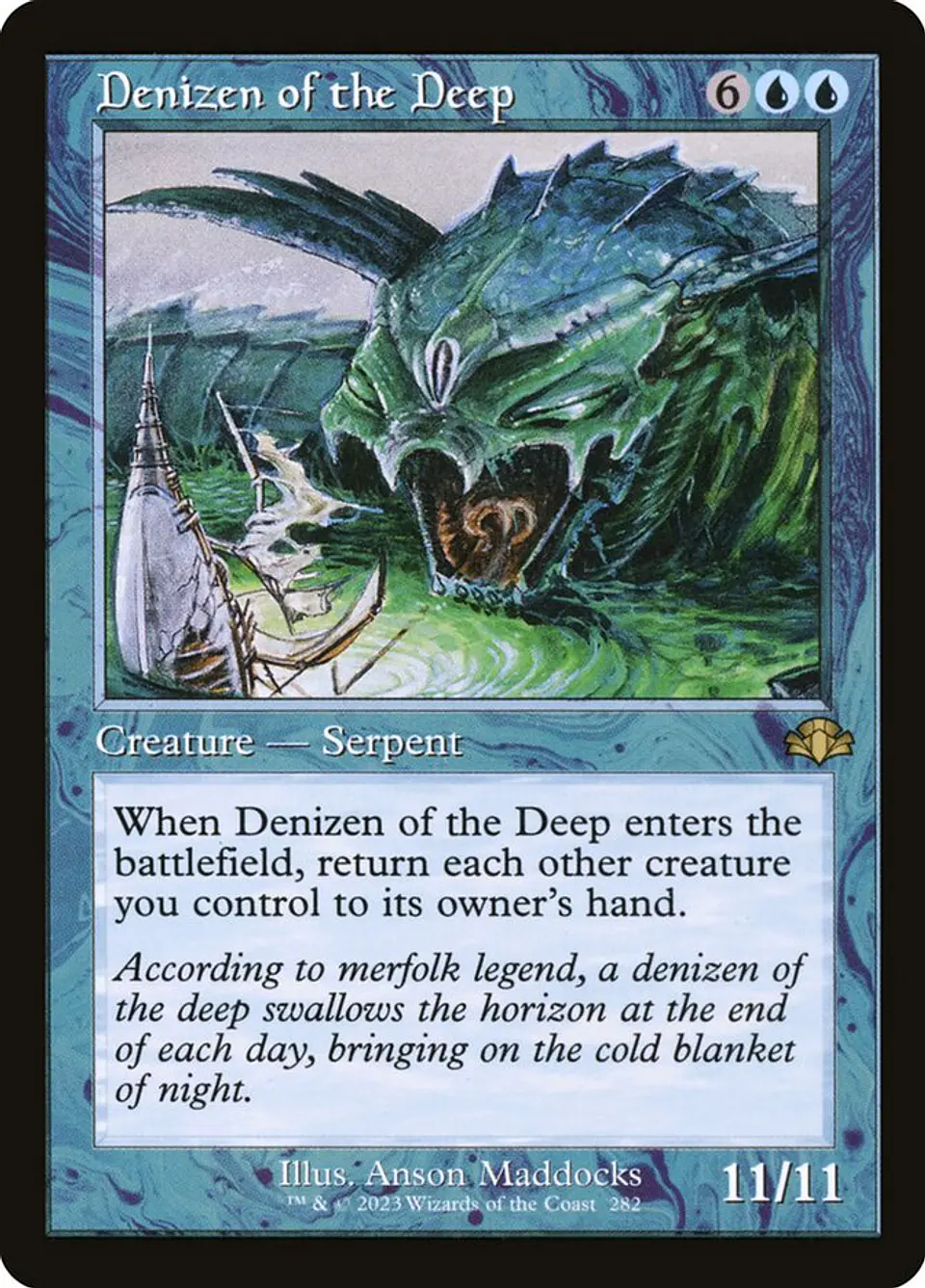 Denizen of the Deep (Retro Frame) 1