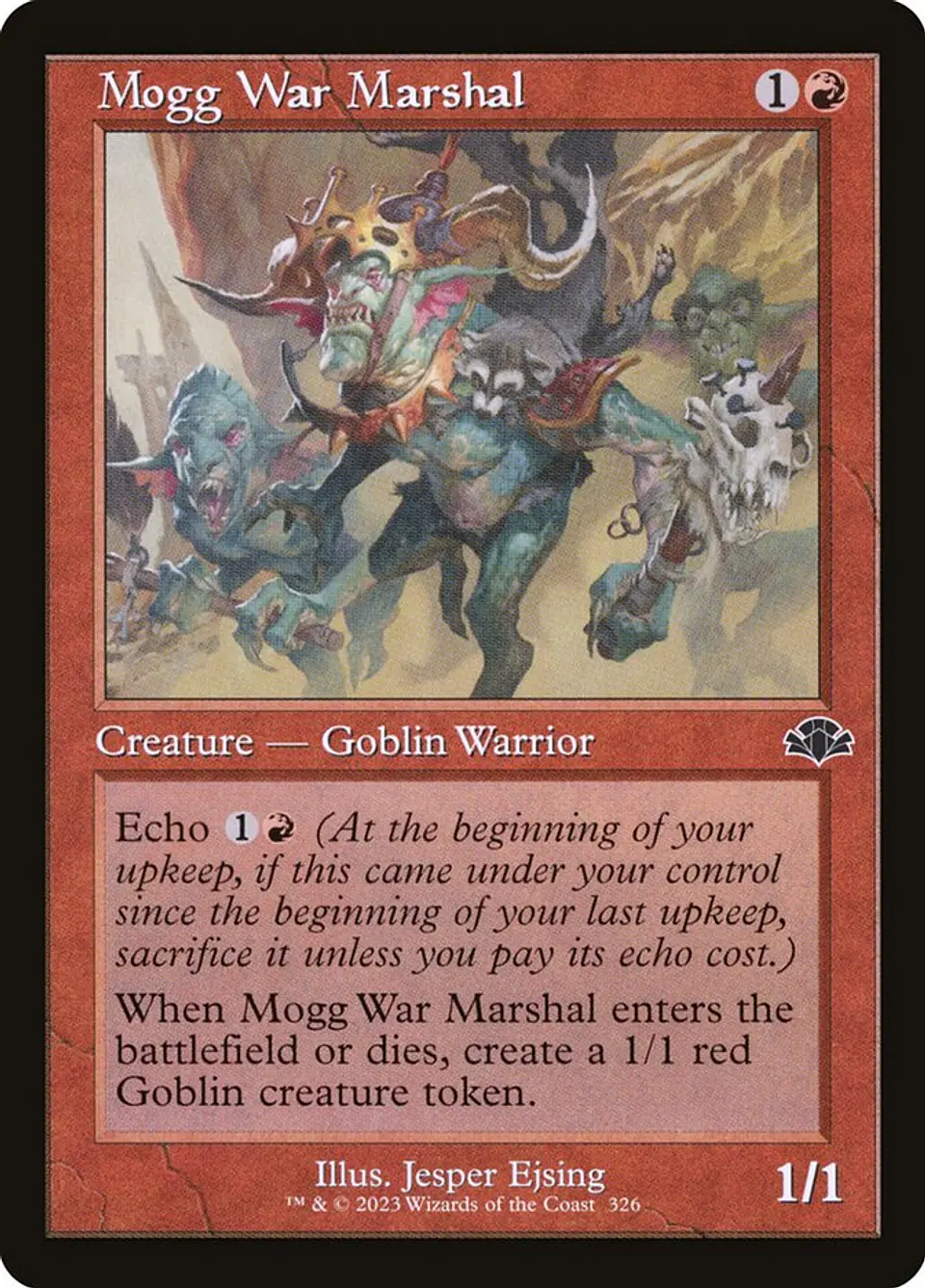 Mogg War Marshal (Retro Frame) 1