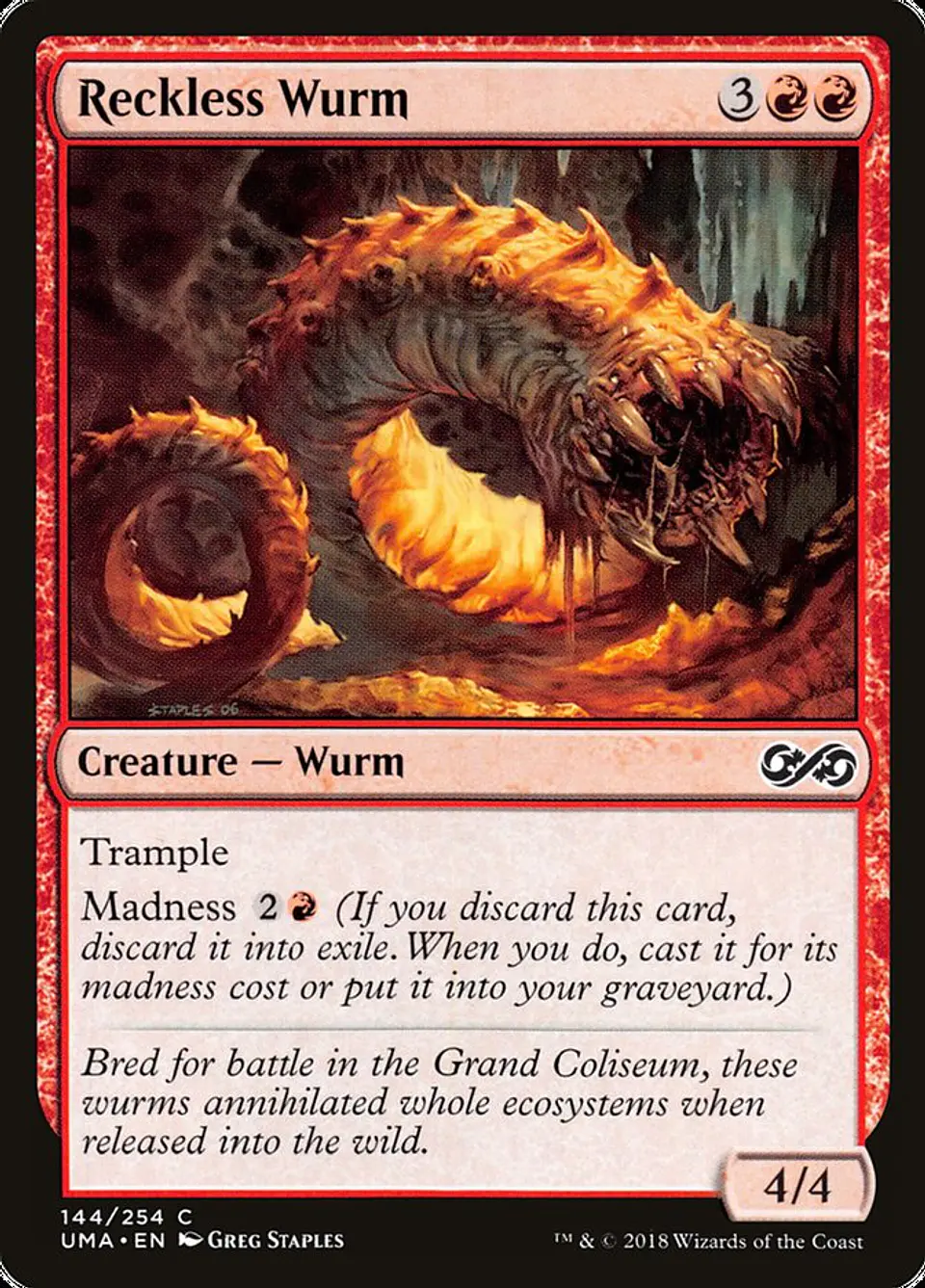 Reckless Wurm 1