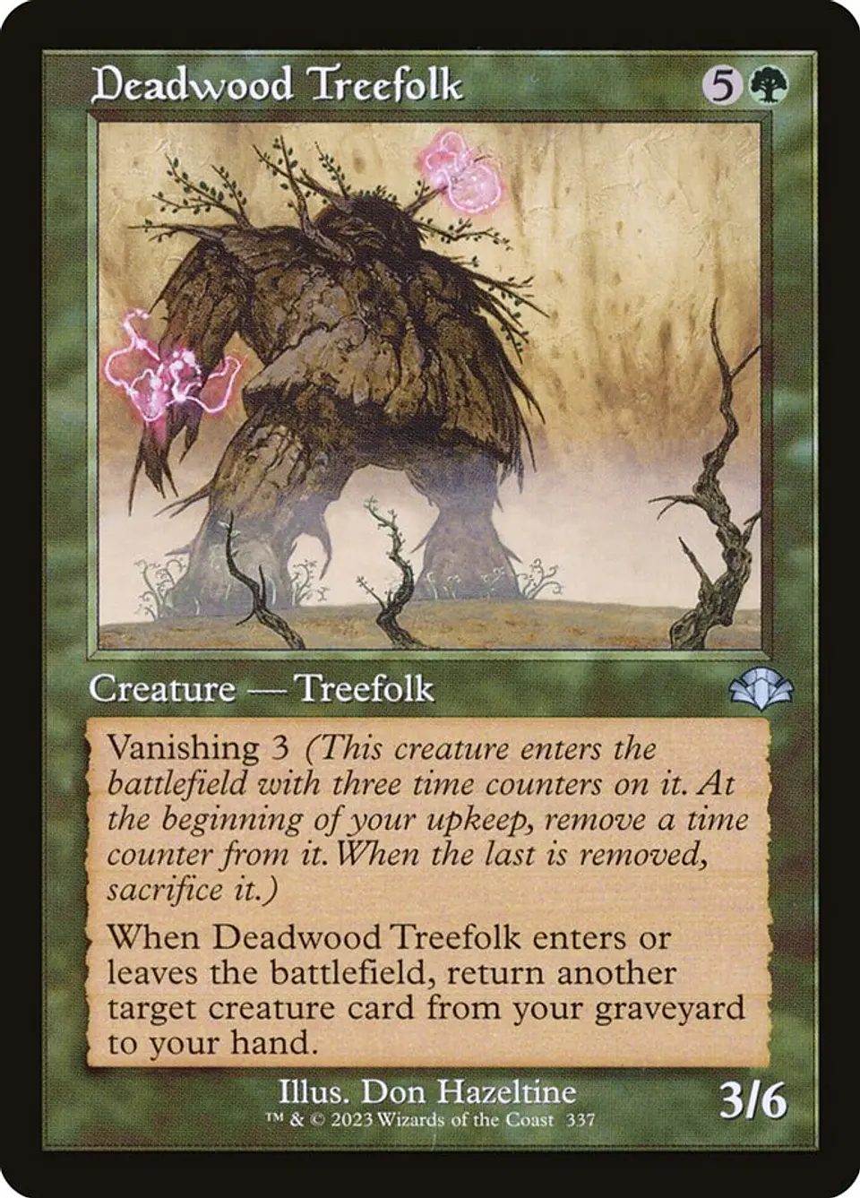 Deadwood Treefolk (Retro Frame) 1