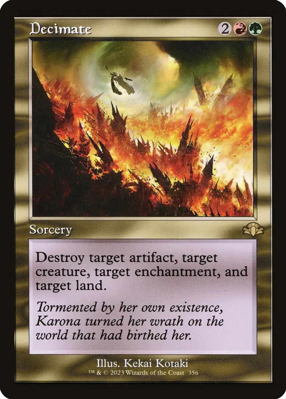 Decimate (Retro Frame) 1