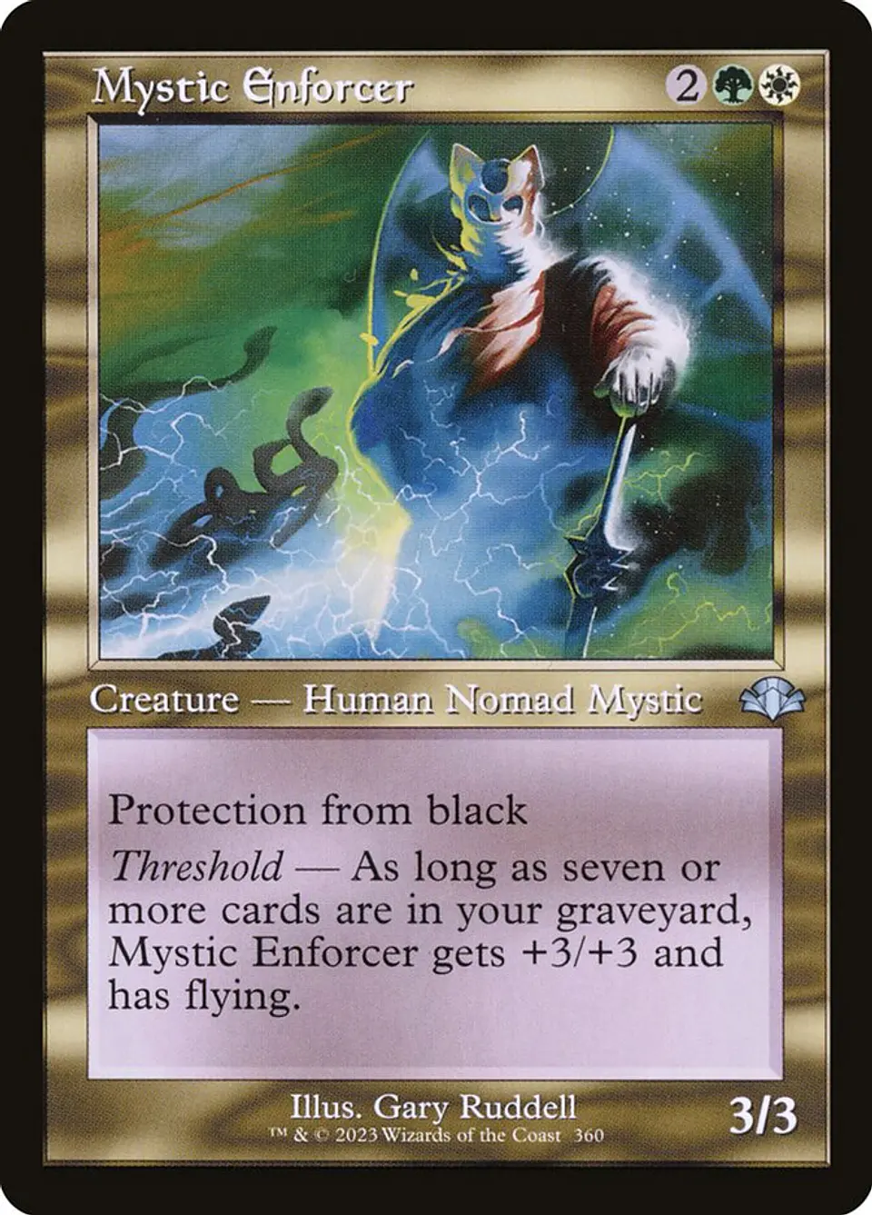 Mystic Enforcer (Retro Frame) 1