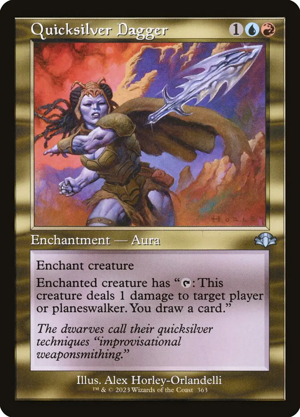 Quicksilver Dagger (Retro Frame) 1