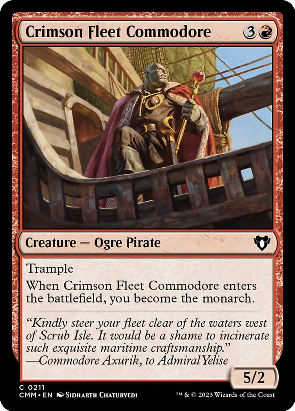 Crimson Fleet Commodore 1