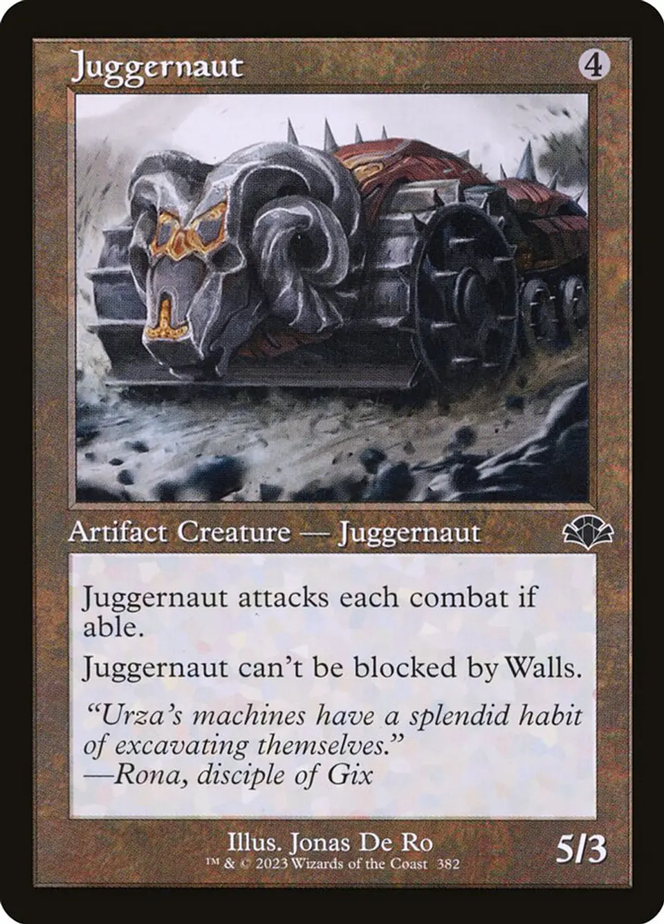 Juggernaut (Retro Frame) 1
