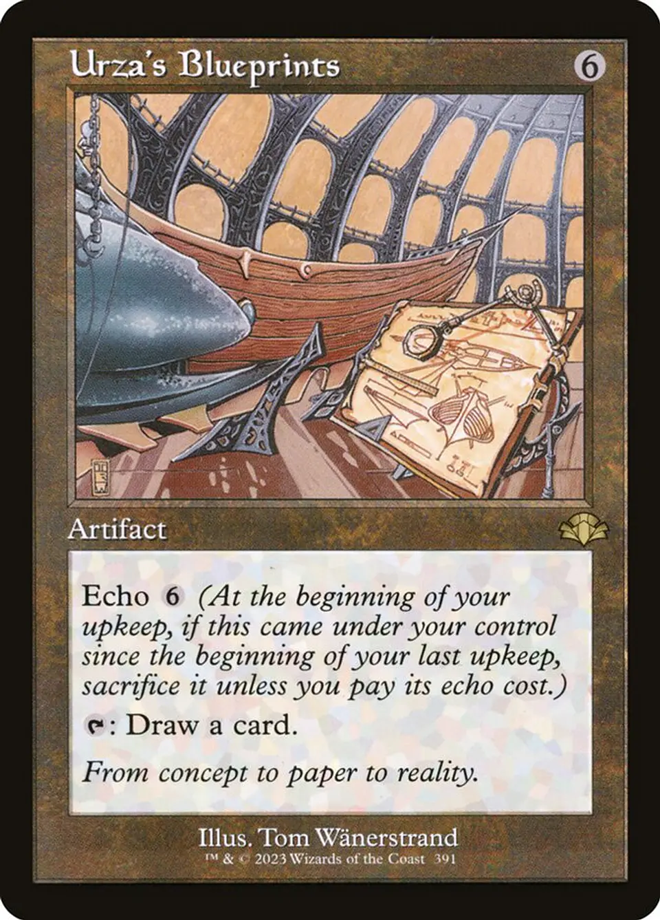 Urza's Blueprints (Retro Frame) 1