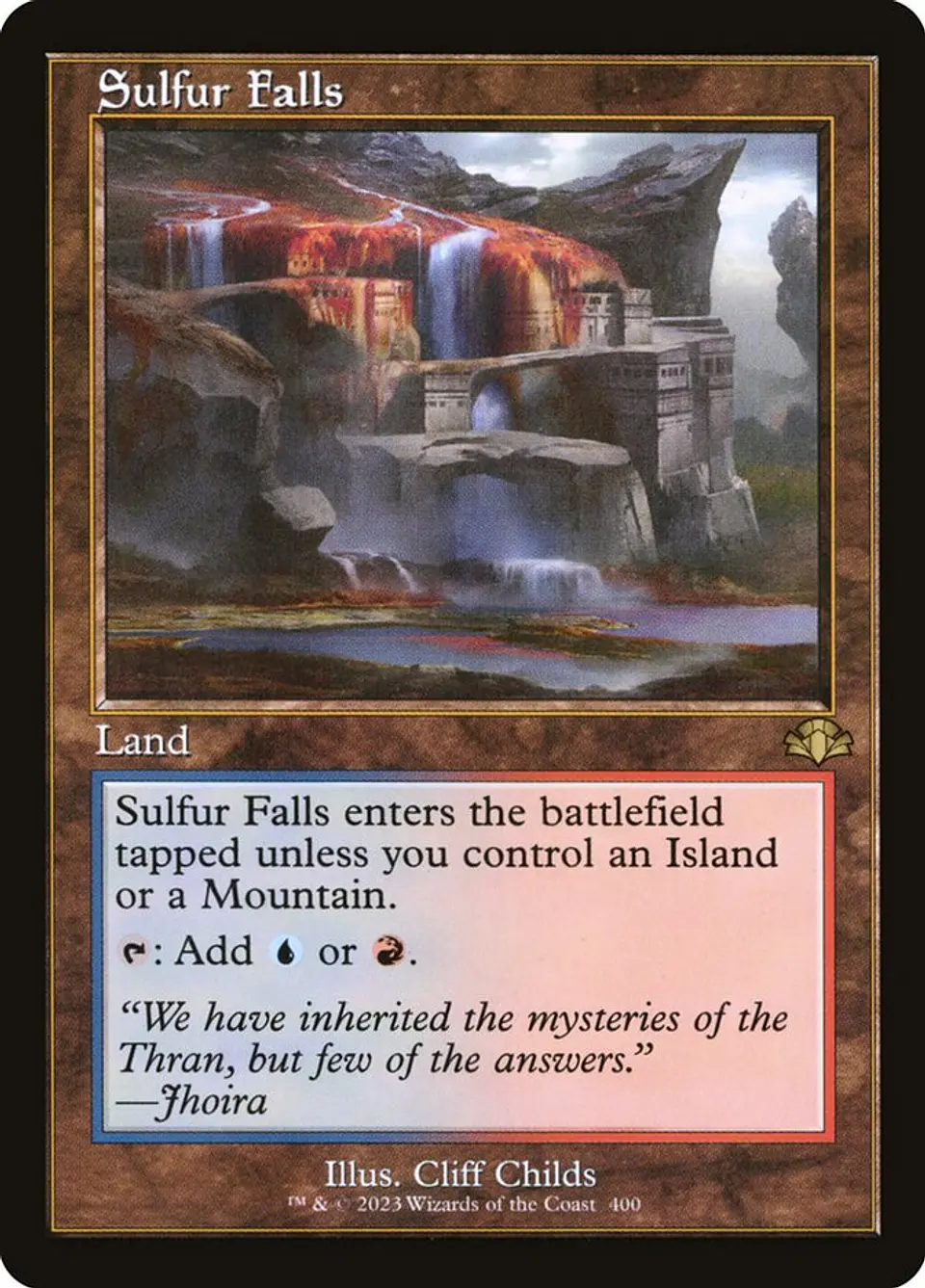 Sulfur Falls (Retro Frame) 1