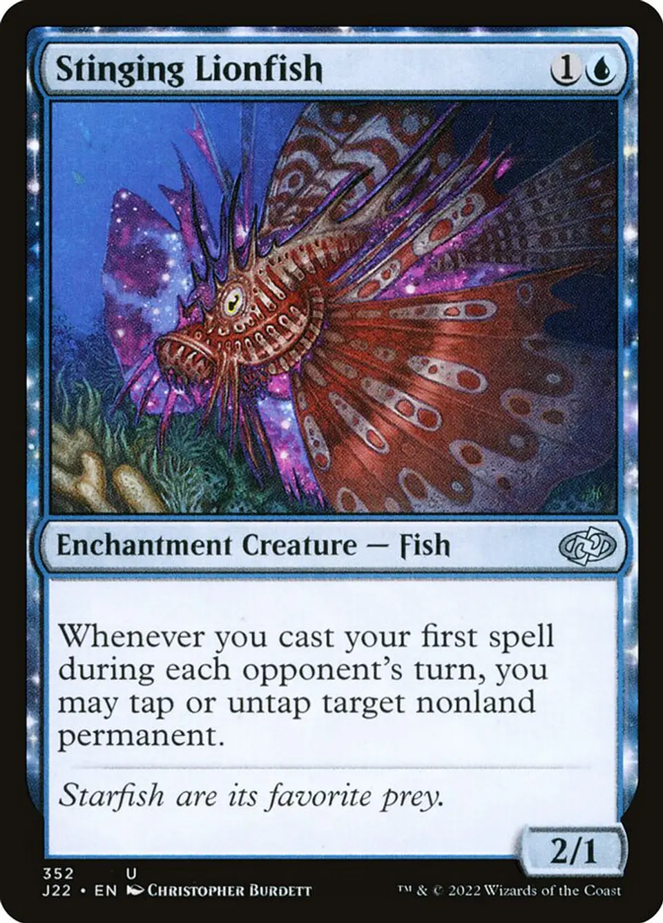 Stinging Lionfish 1