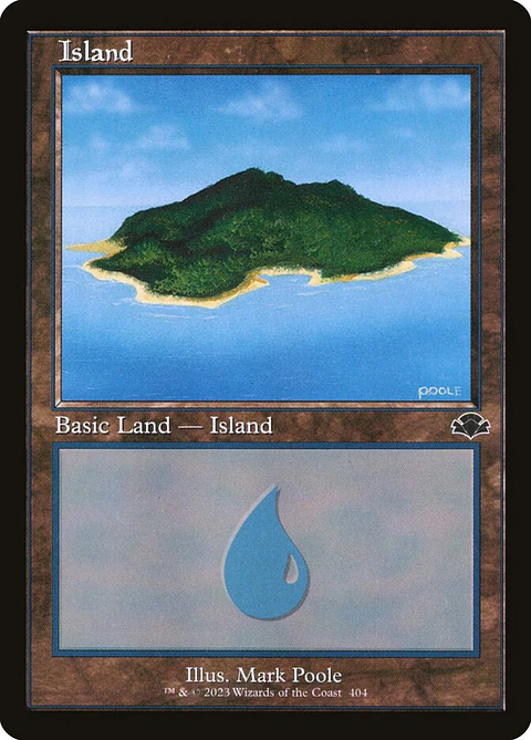 Island (Retro Frame)