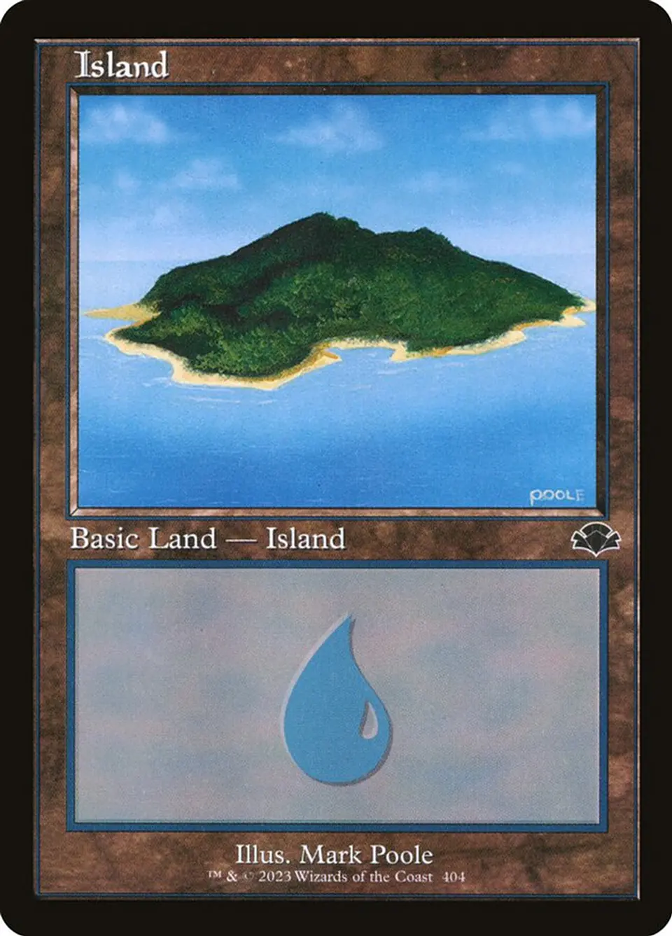 Island (Retro Frame) 1
