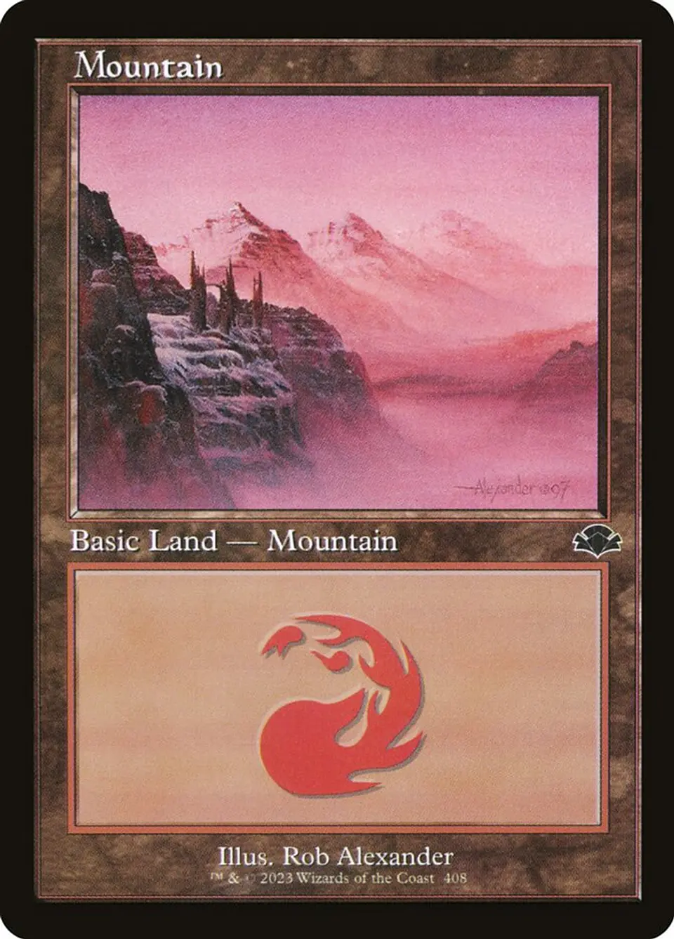 Mountain (Retro Frame) 1