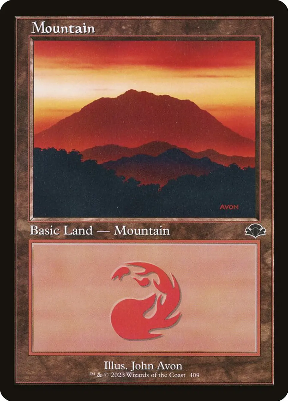 Mountain (Retro Frame) 1