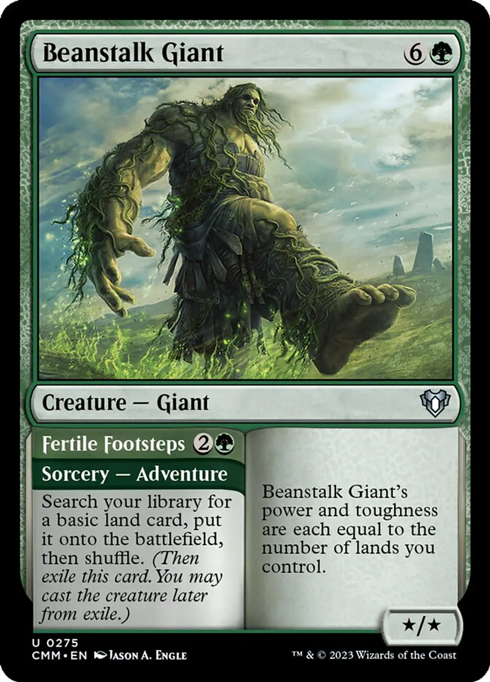 Beanstalk Giant // Fertile Footsteps 1