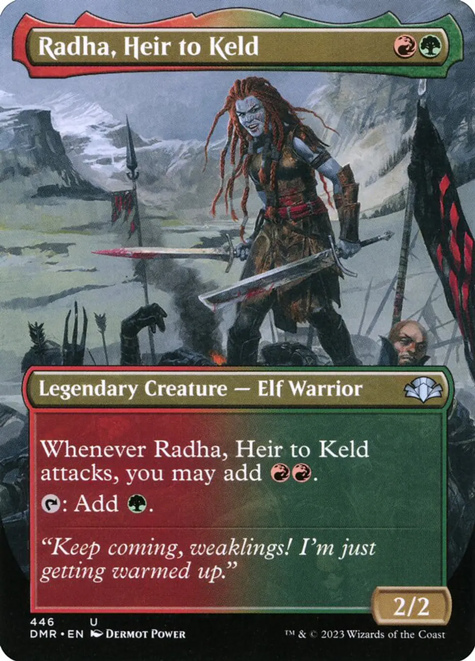 Radha, Heir to Keld (Borderless) 1