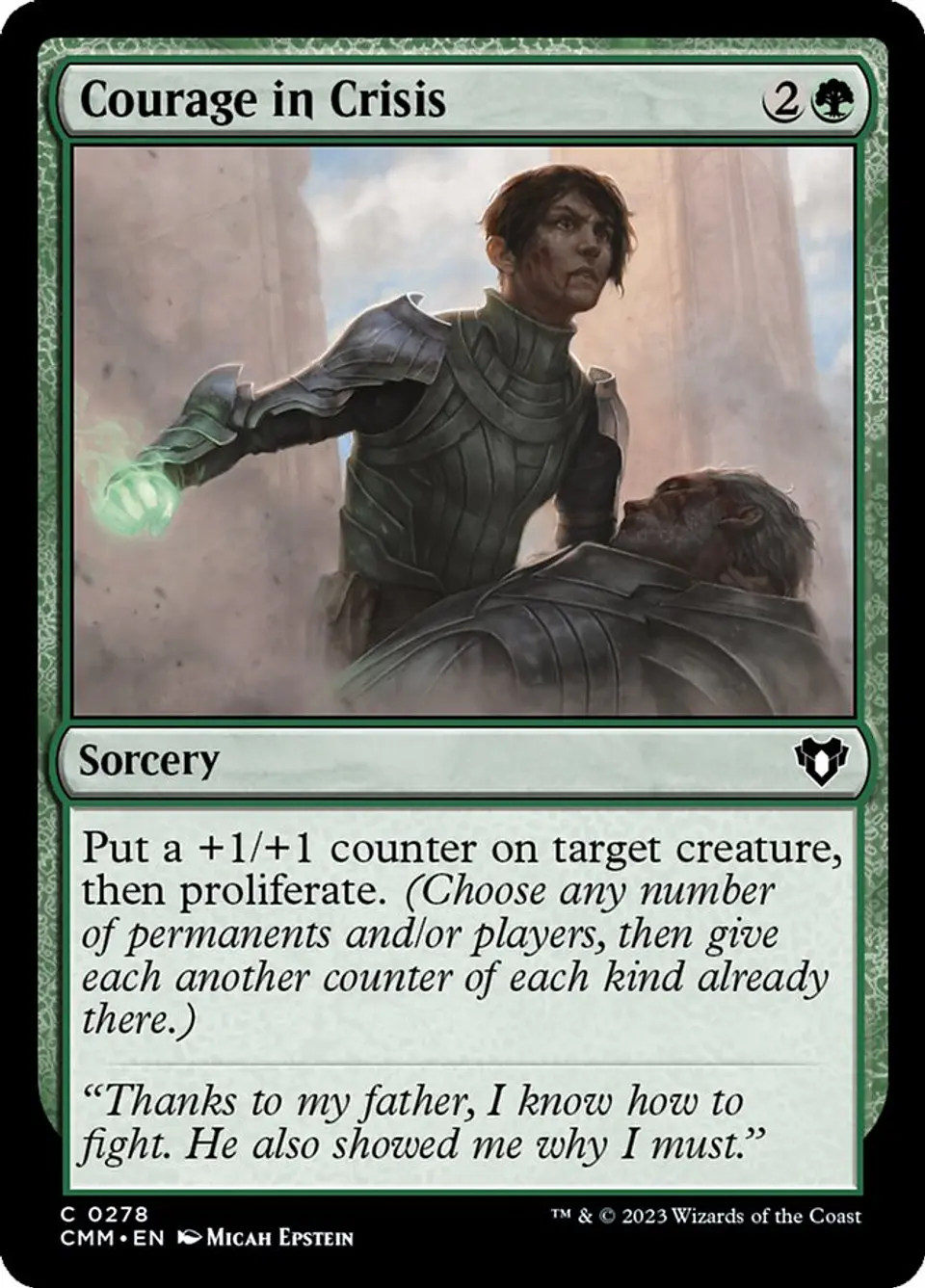 Courage in Crisis 1