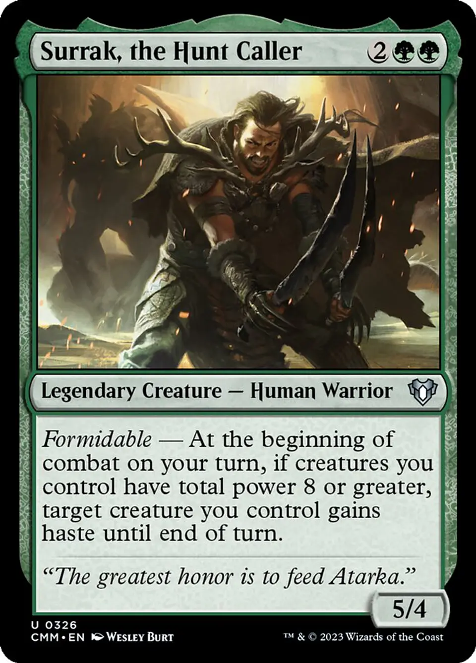 Surrak, the Hunt Caller 1