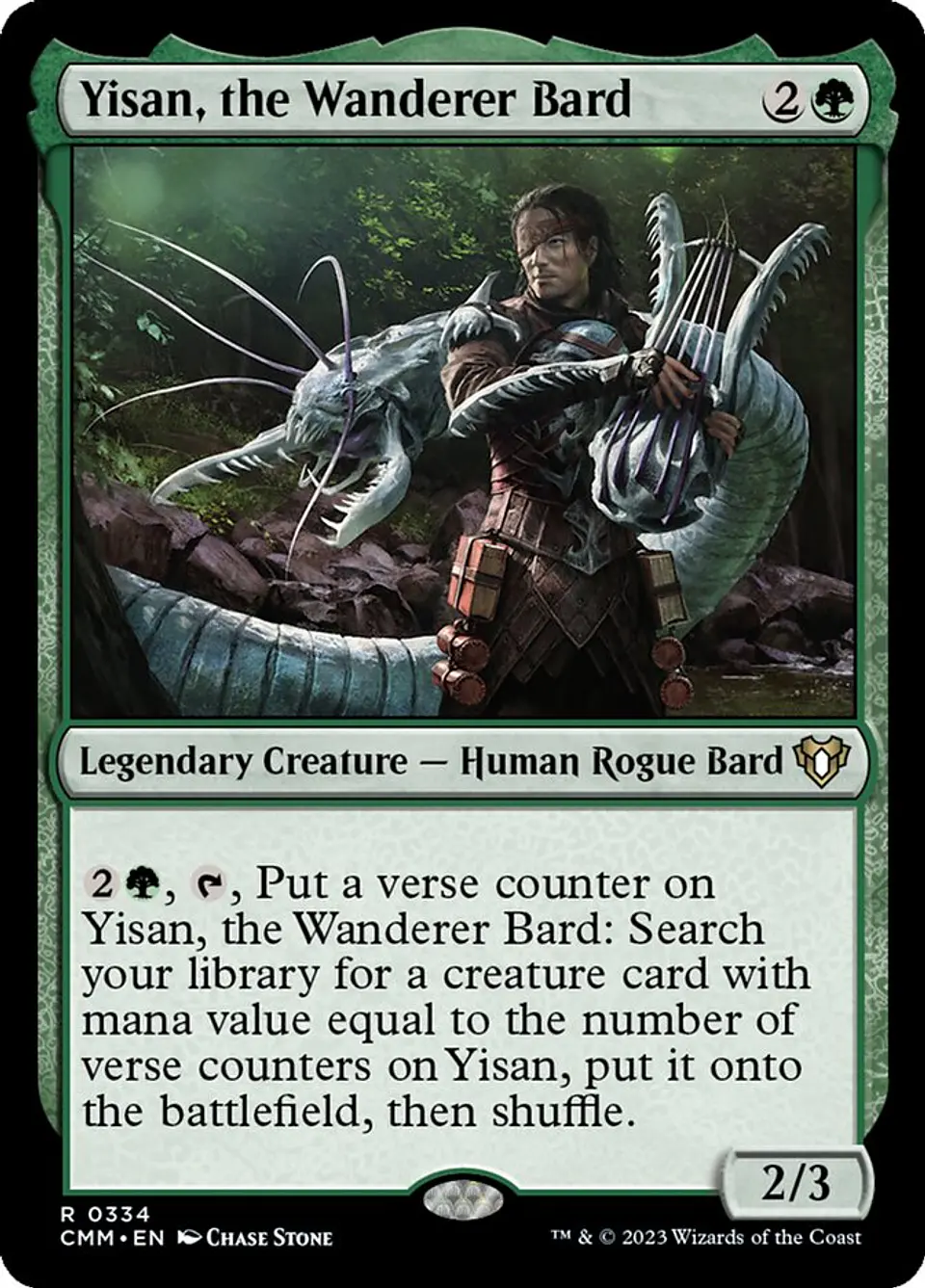 Yisan, the Wanderer Bard 1
