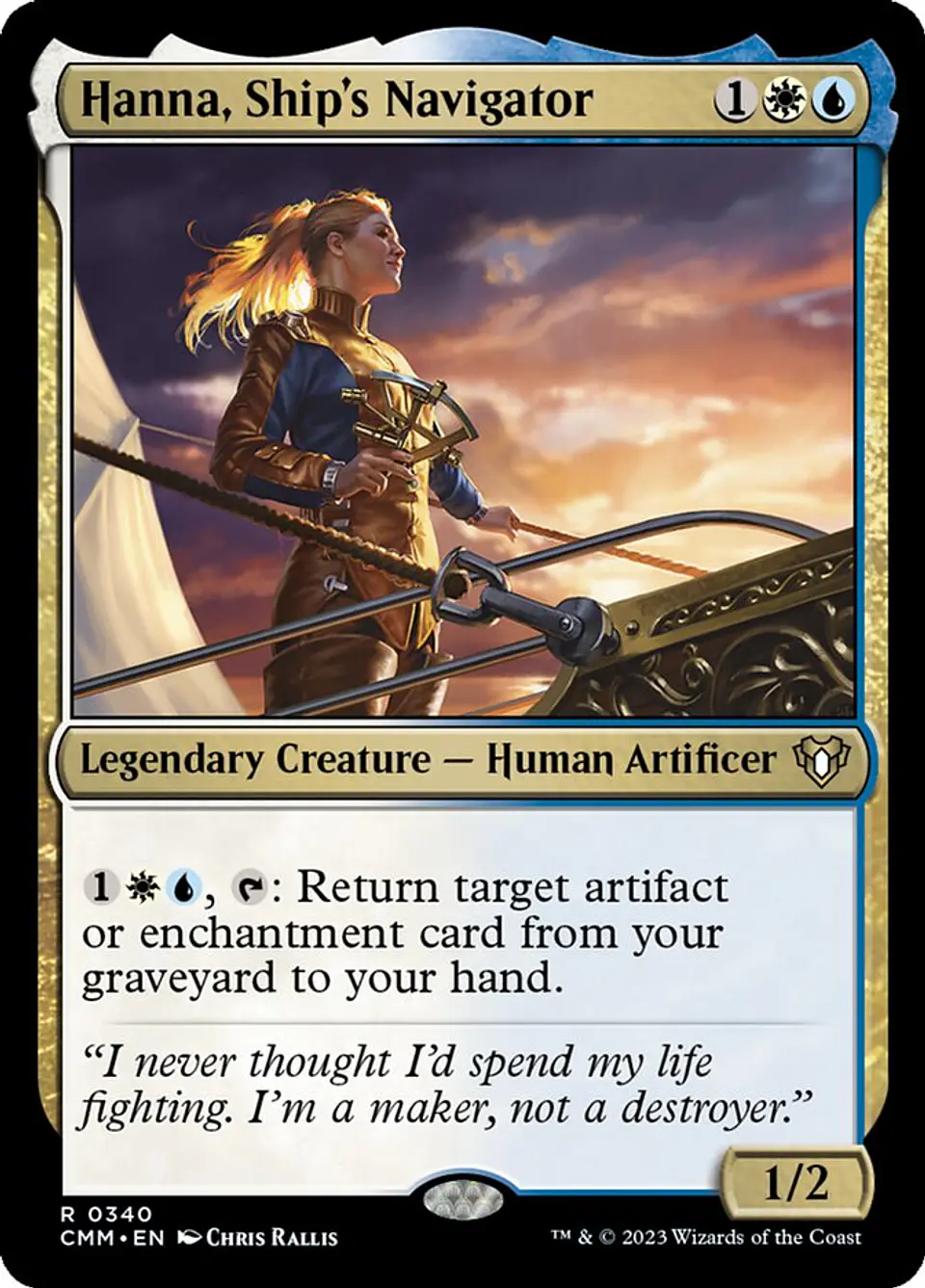 Hanna, Ship's Navigator 1