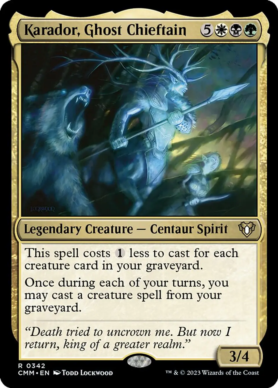 Karador, Ghost Chieftain 1