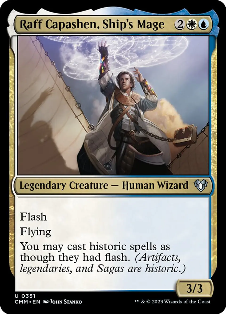 Raff Capashen, Ship's Mage 1