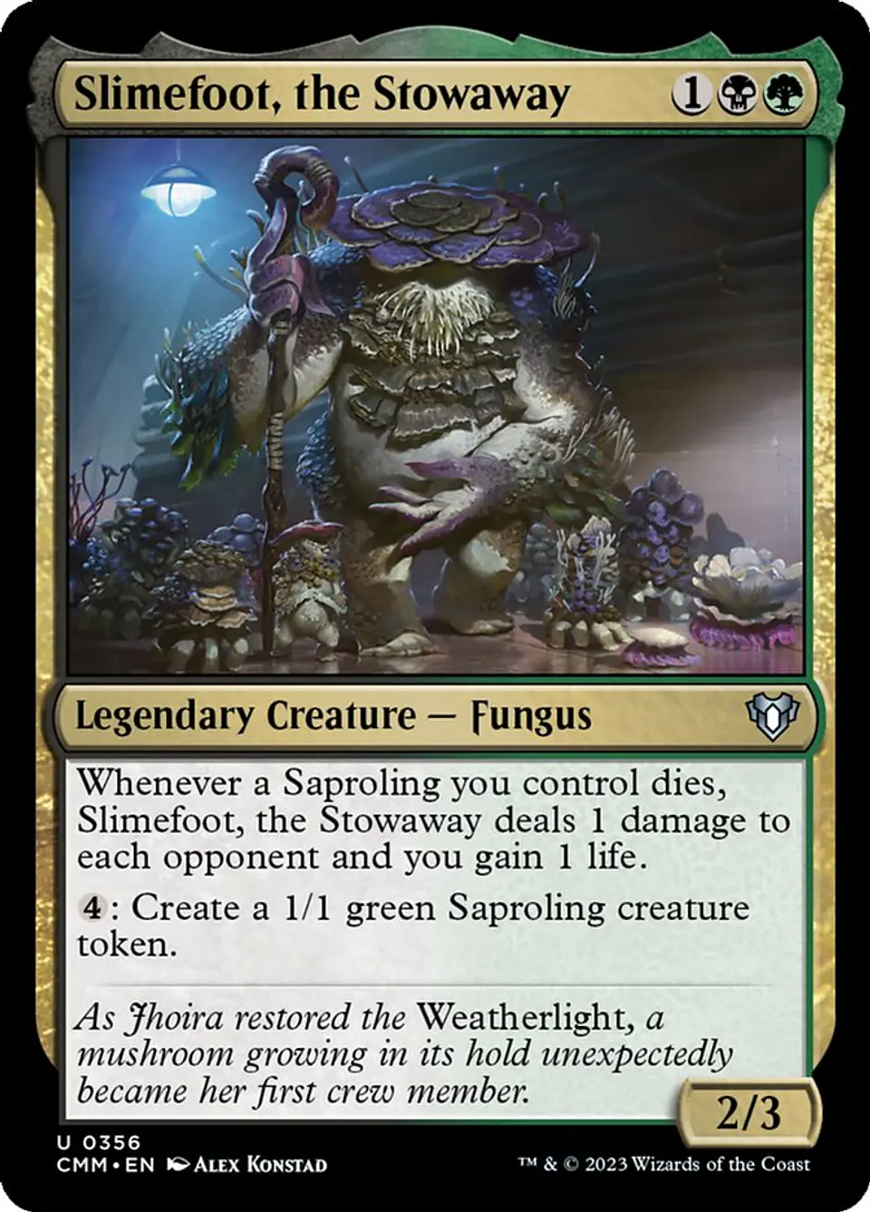 Slimefoot, the Stowaway 1