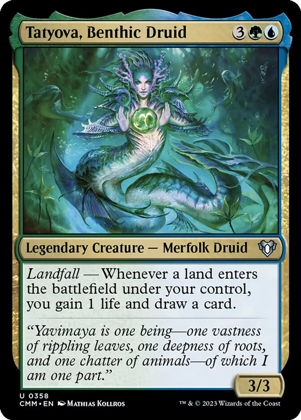 Tatyova, Benthic Druid 1
