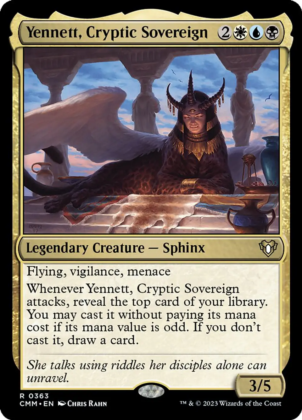 Yennett, Cryptic Sovereign 1