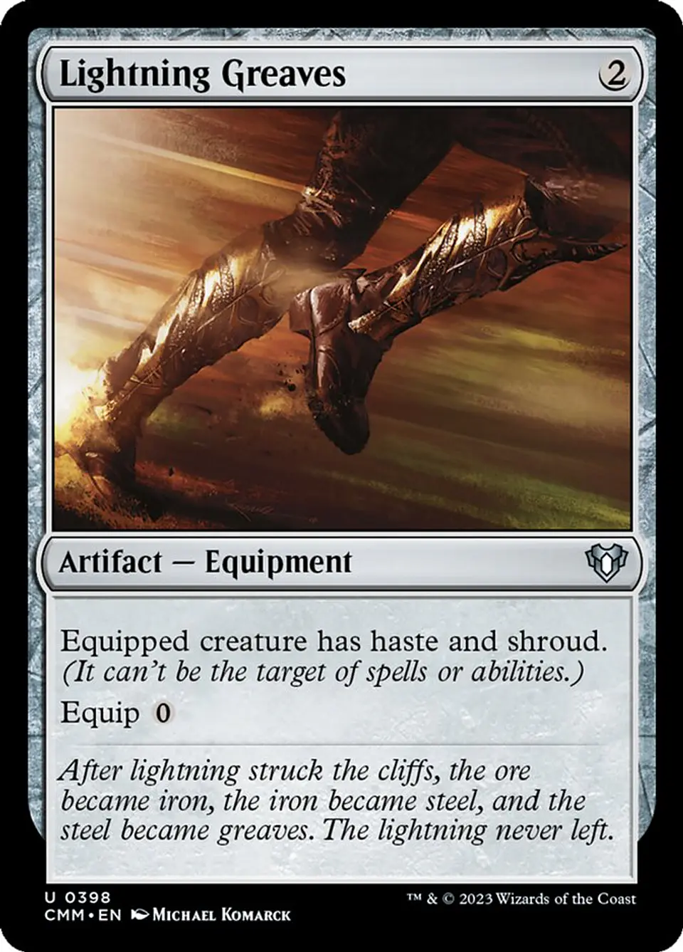 Lightning Greaves 1