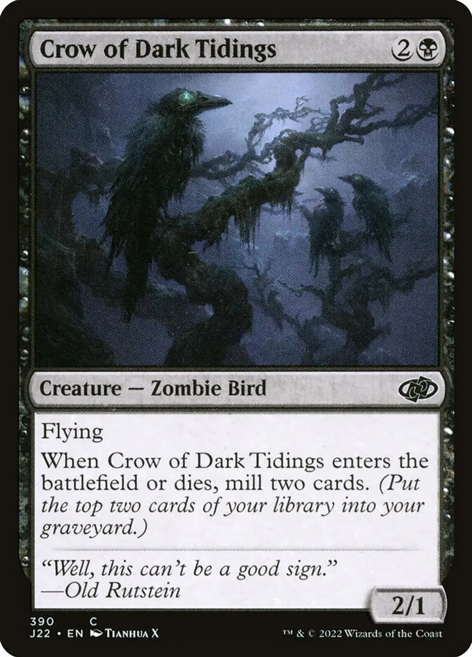 Crow of Dark Tidings 1