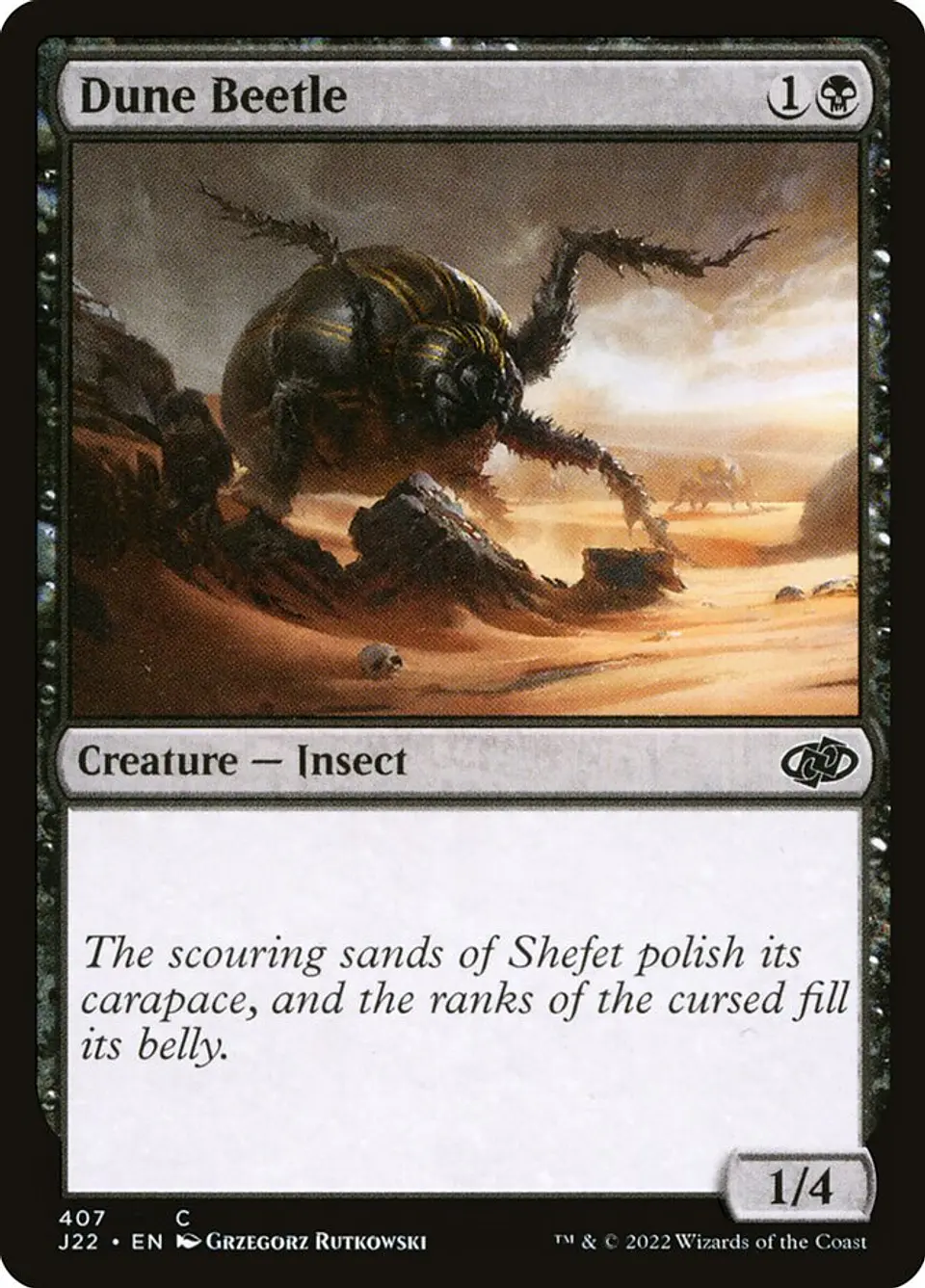 Dune Beetle 1