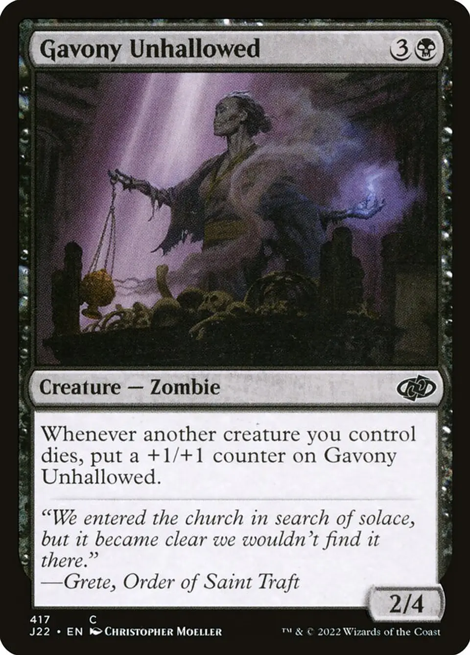 Gavony Unhallowed 1