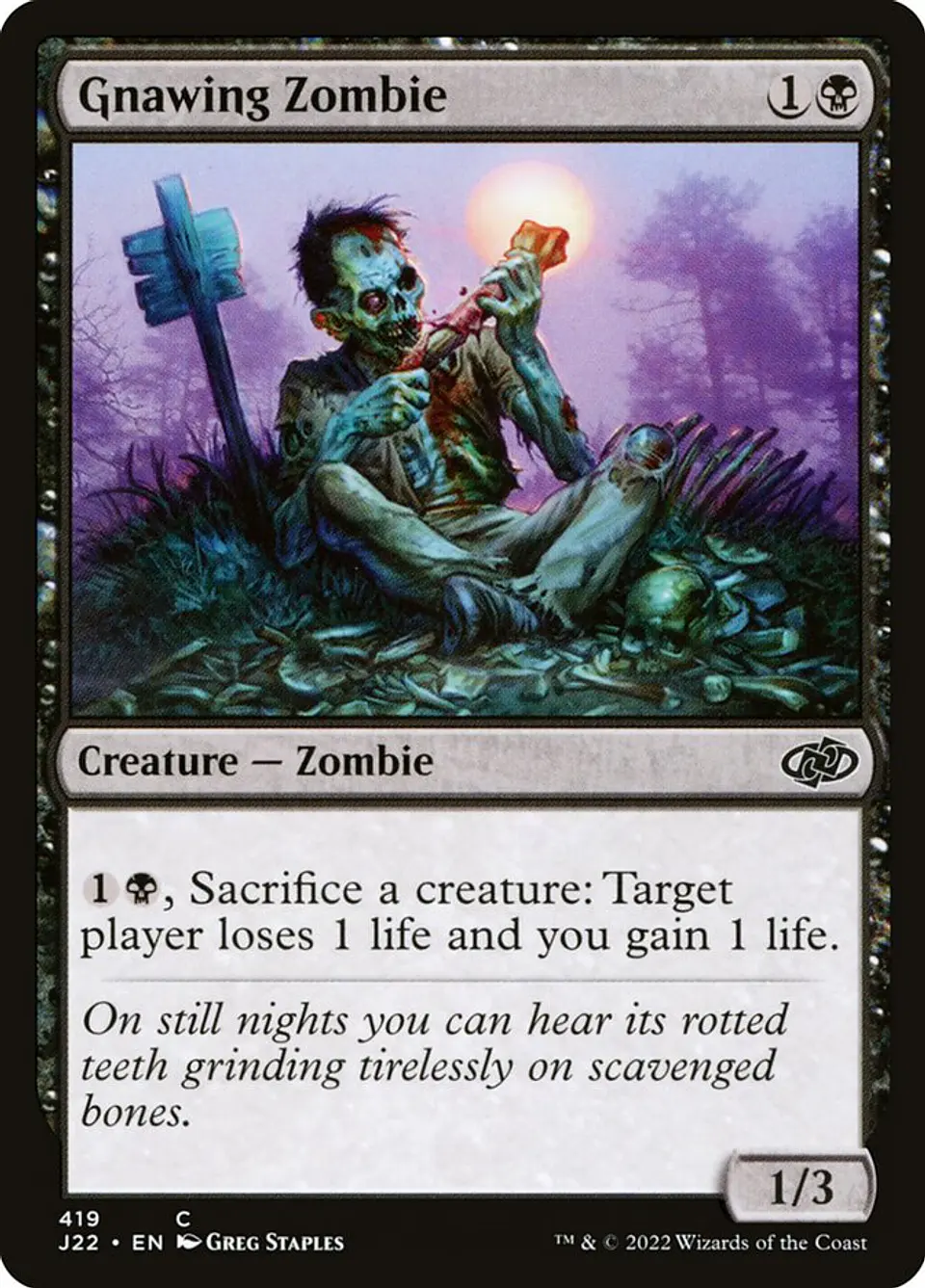 Gnawing Zombie 1