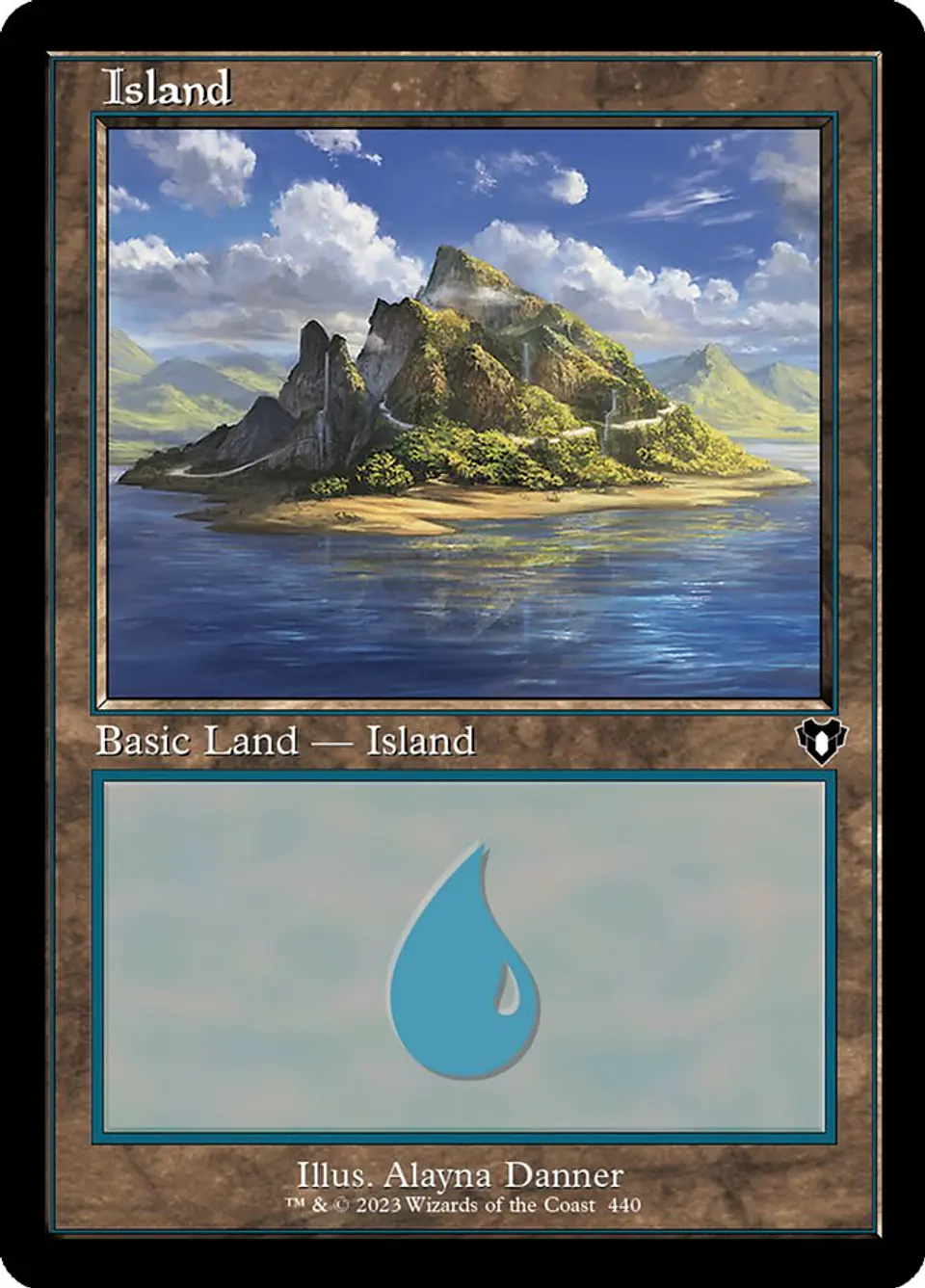 Island (Retro Frame) 1