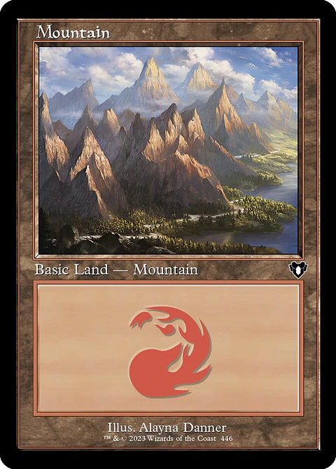 Mountain (Retro Frame)