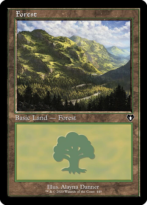 Forest (Retro Frame)